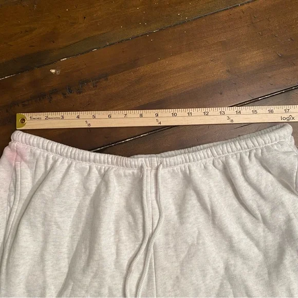 Wild Fable Women's Gray Heathered XL jogger sweat pants with drawstring - Picture 3 of 12